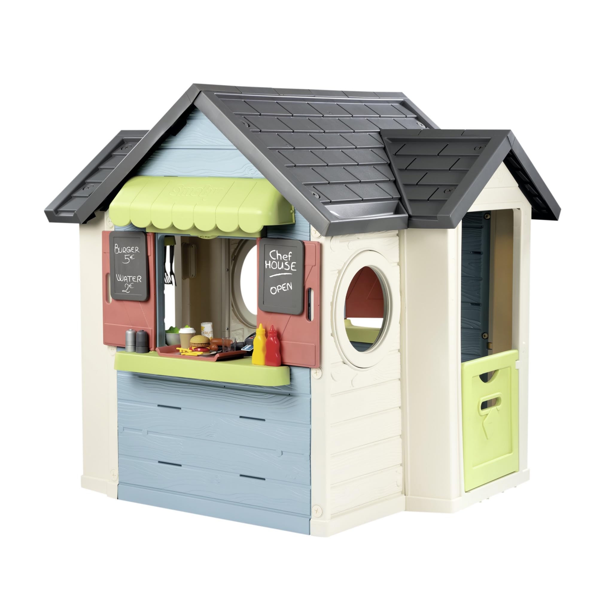 smoby-life-chef-spielhaus-recycled-gartenhaus-124x132x135-cm image 1