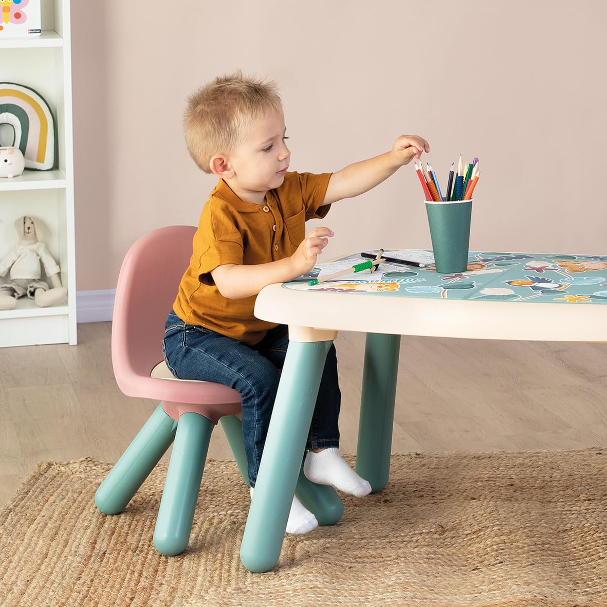 smoby-life-little-kid-stuhl-berry-kinderstuhl-ab-18-monaten image 2