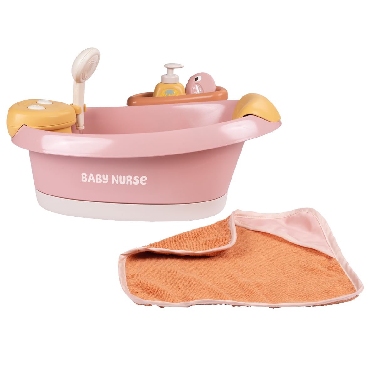 smoby-baby-nurse-puppen-badewanne-mit-led-f-r-puppen-bis-42-cm image 1