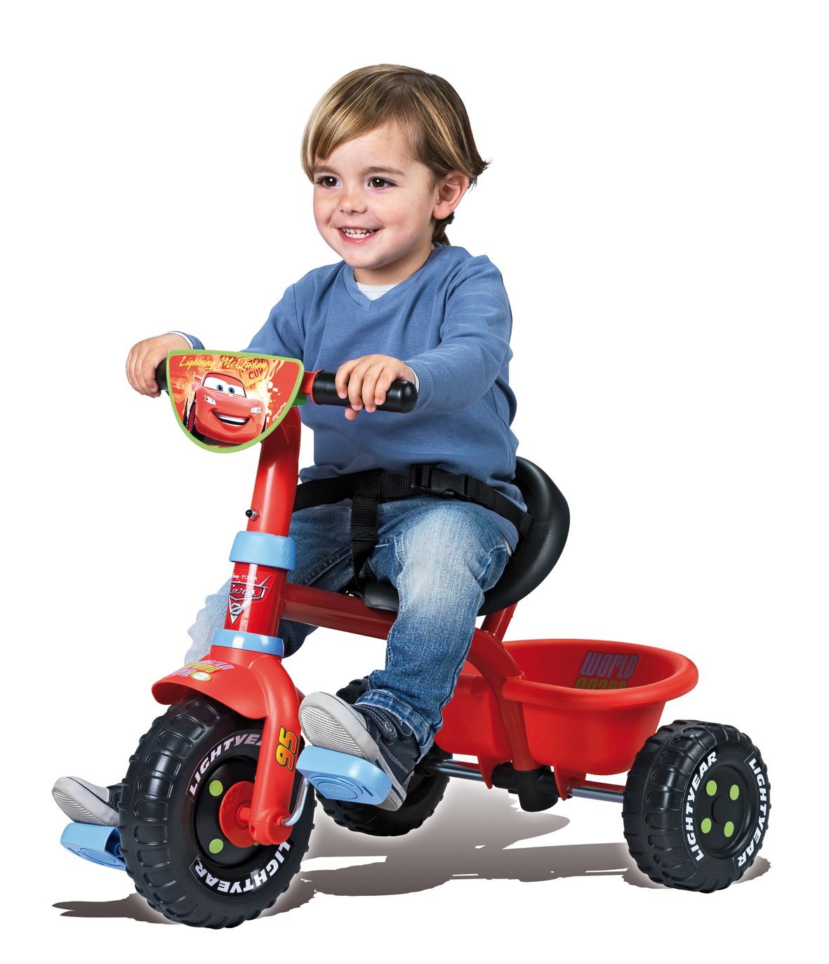 smoby-disney-cars-be-fun-cars-ii-dreirad-mit-schubstange image 3
