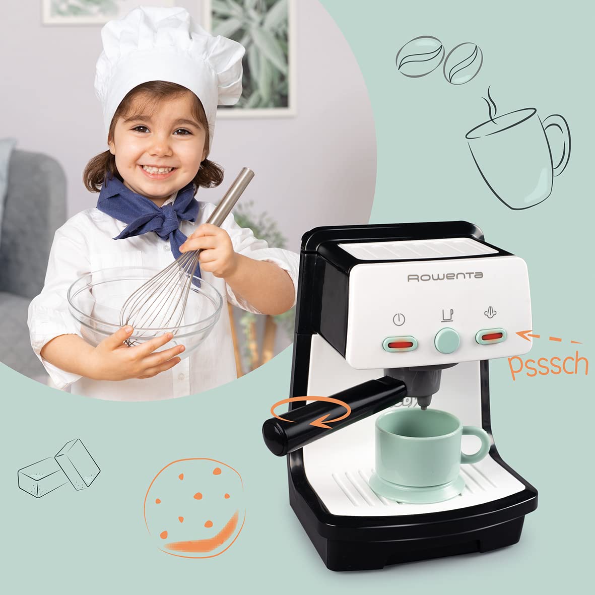 smoby-rowenta-espresso-kaffeemaschine-spielzeug-mit-sound image 7