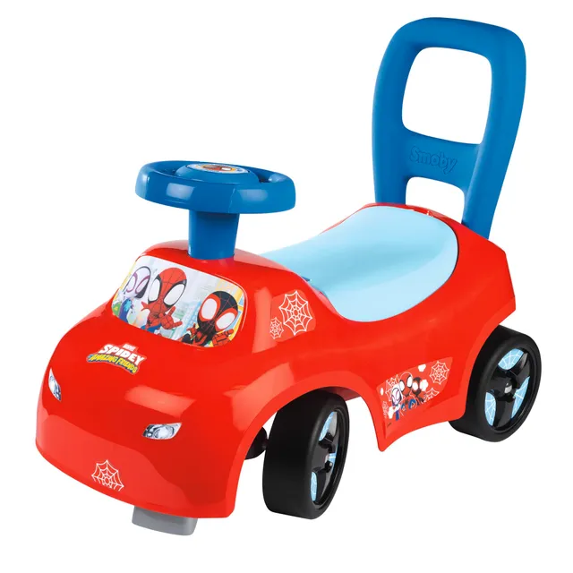 smoby-spidey-rutscher-rutschauto-mit-hupe-ab-10-monaten image 1