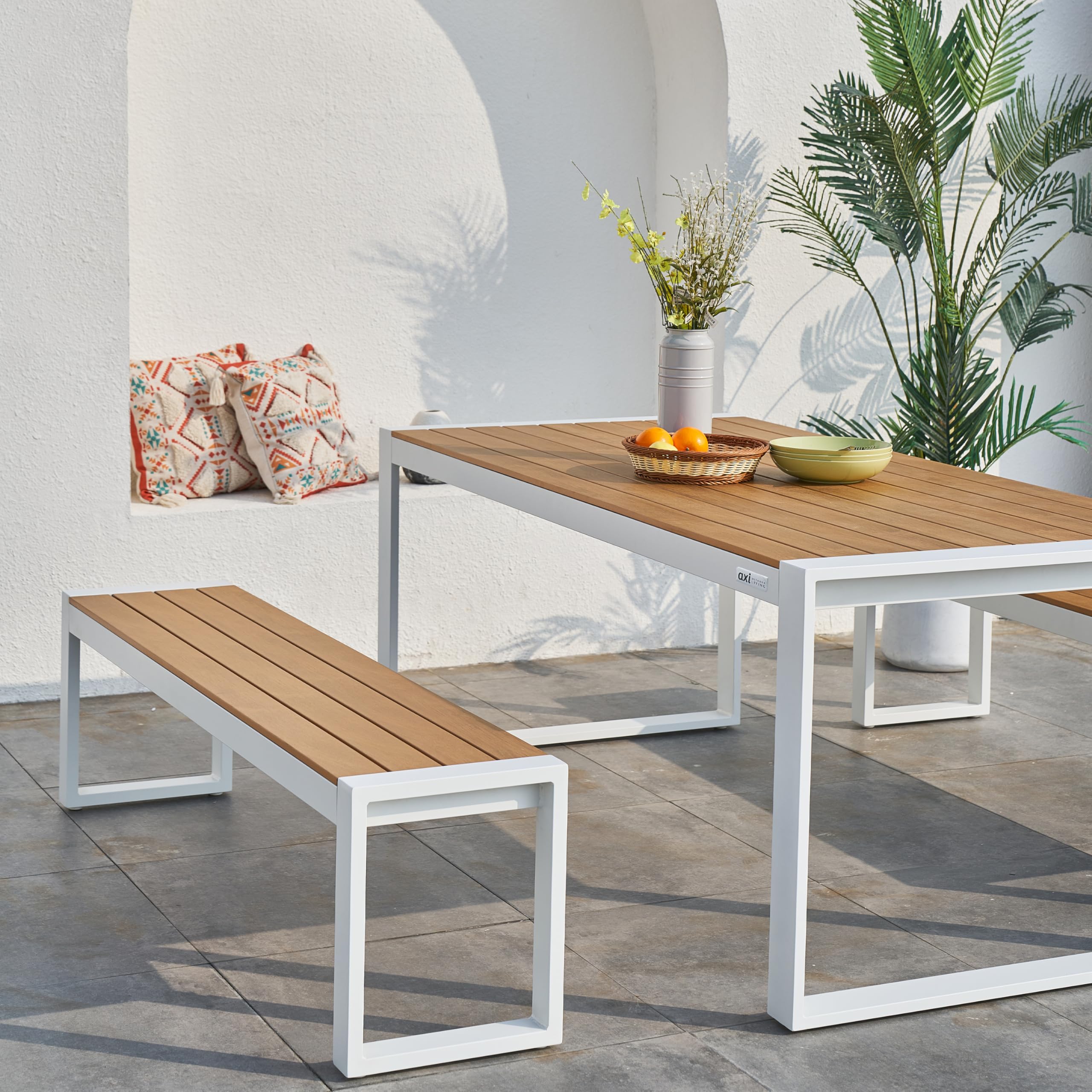 axi-tony-gartenset-wei-braun-6-personen-polywood image 7