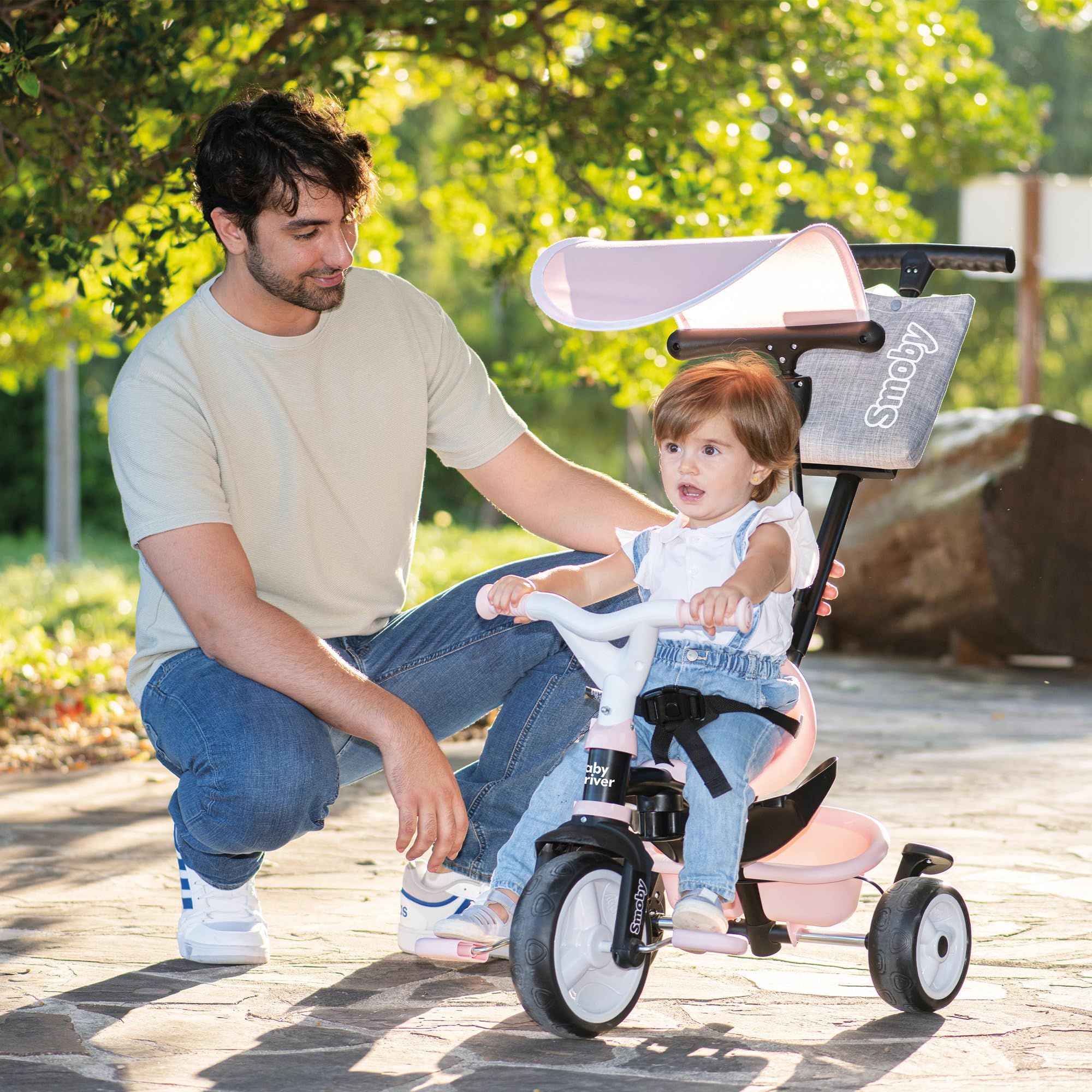 smoby-life-baby-driver-ros-dreirad-3-in-1-ab-10-monate image 4