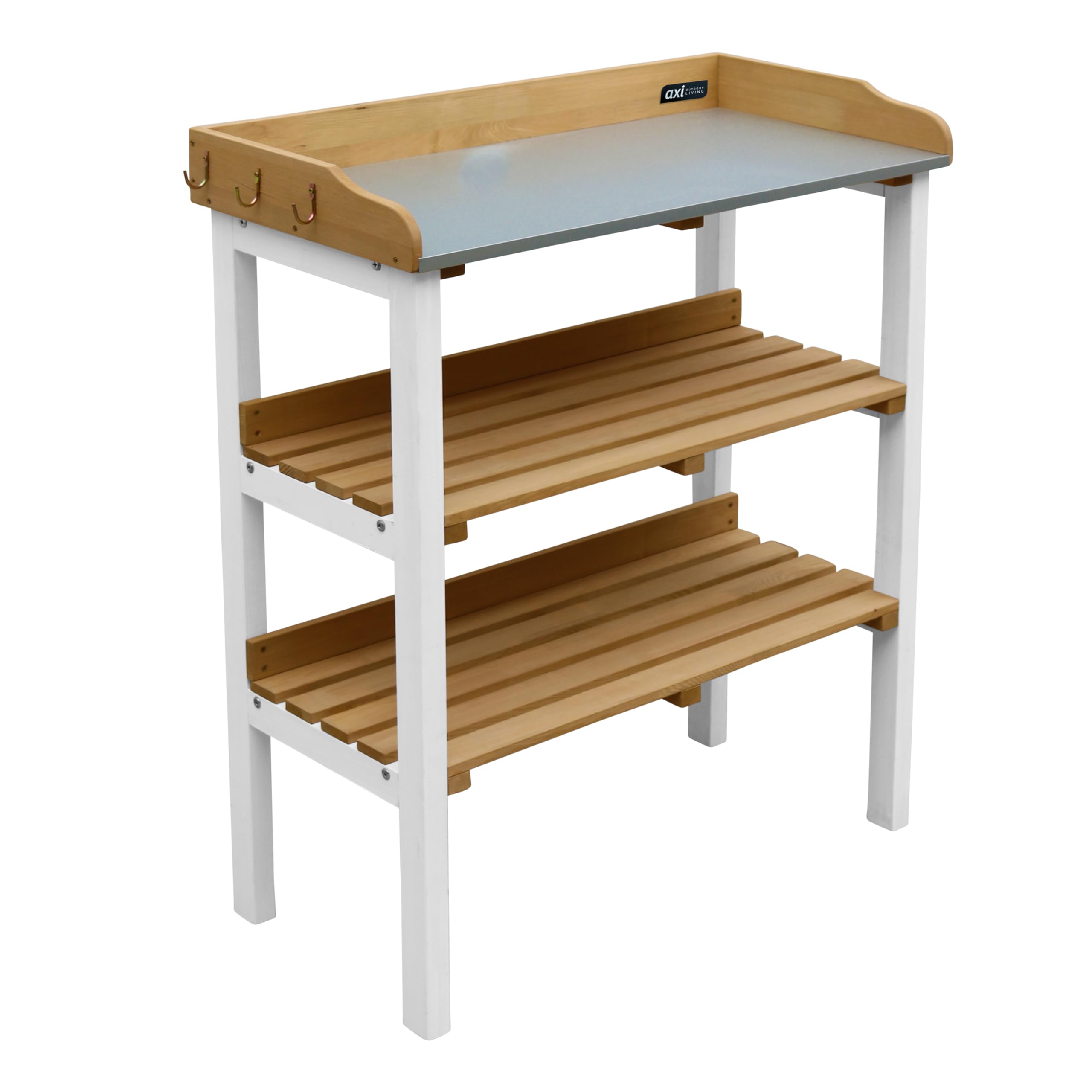 axi-classic-pflanztisch-holz-braun-wei-zinkplatte-76x37x91-5-cm image 6