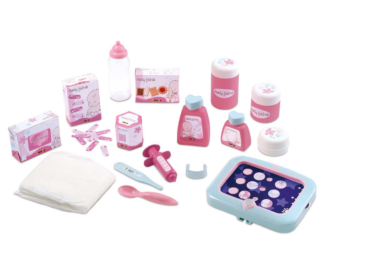 smoby-baby-nurse-puppenpflege-station-puppenstation-32-cm-puppe image 3