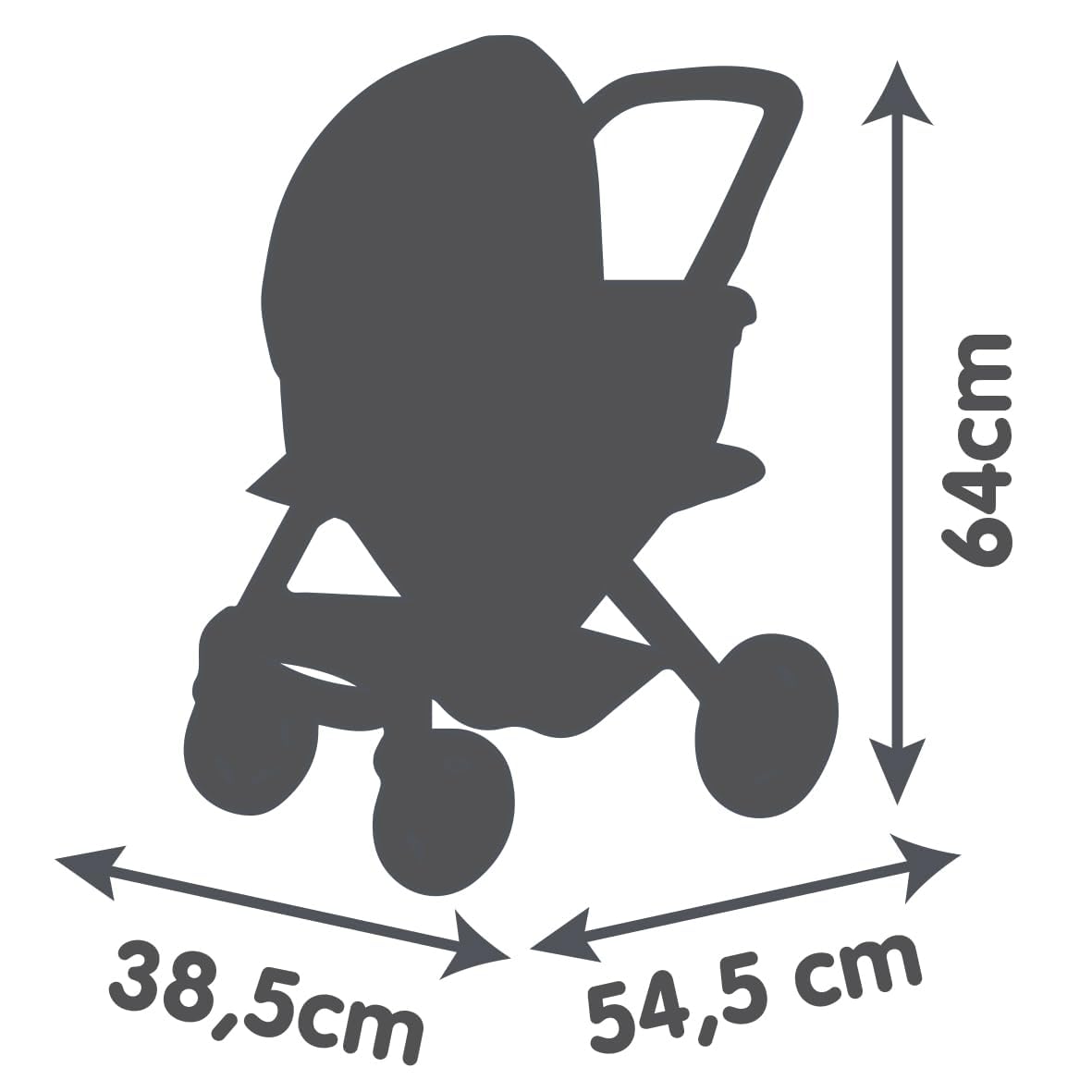 smoby-maxi-cosi-3-in-1-puppenwagen-buggy-bis-42-cm image 6