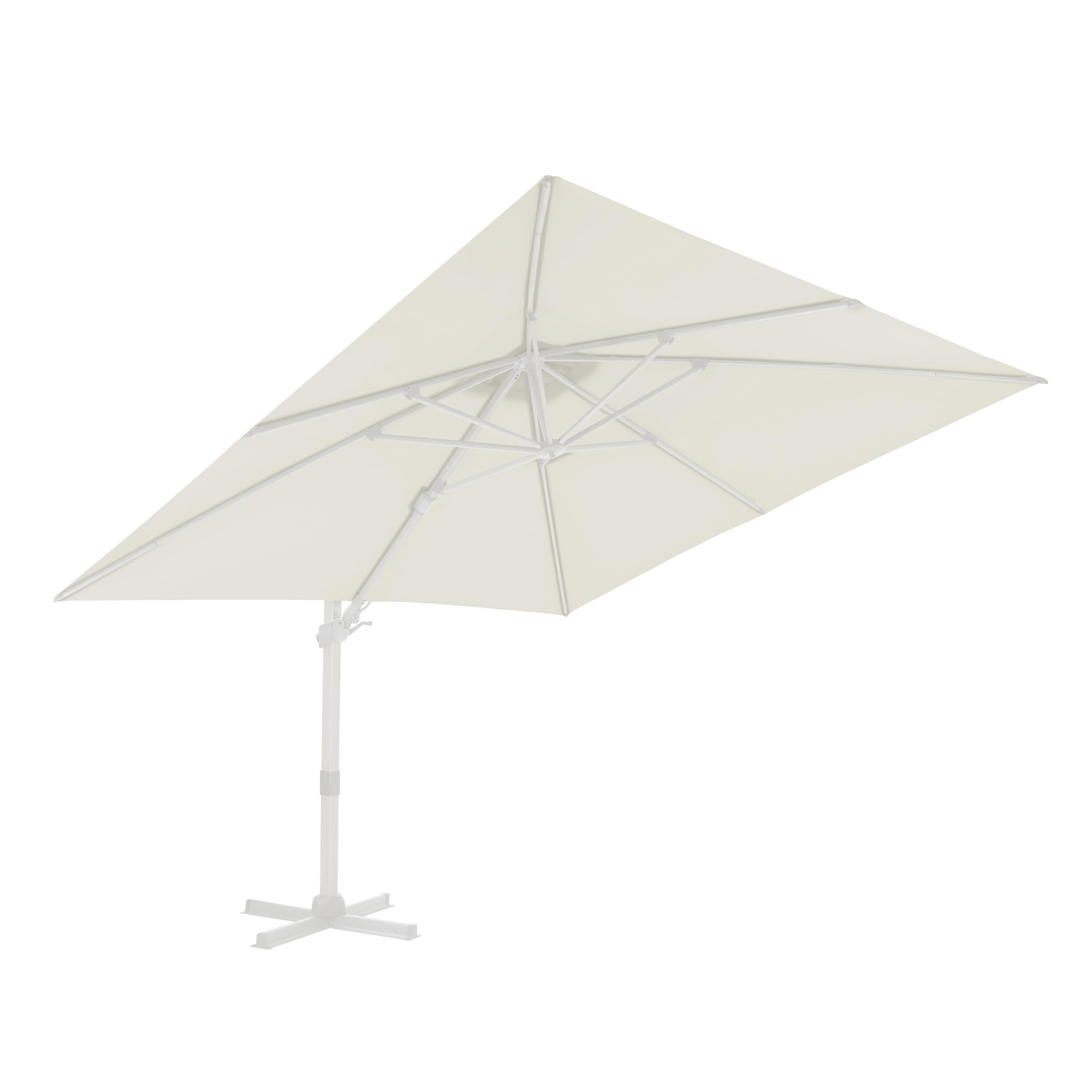 axi-apollo-ampelschirm-300x300-cm-rechteckig-mit-kreuzfu-2 image 2