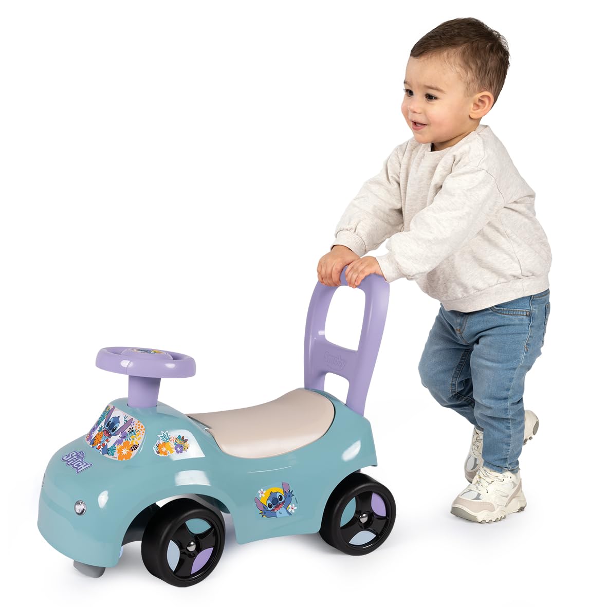 smoby-disney-stitch-rutschauto-lauflernhilfe-ab-10-mon image 4