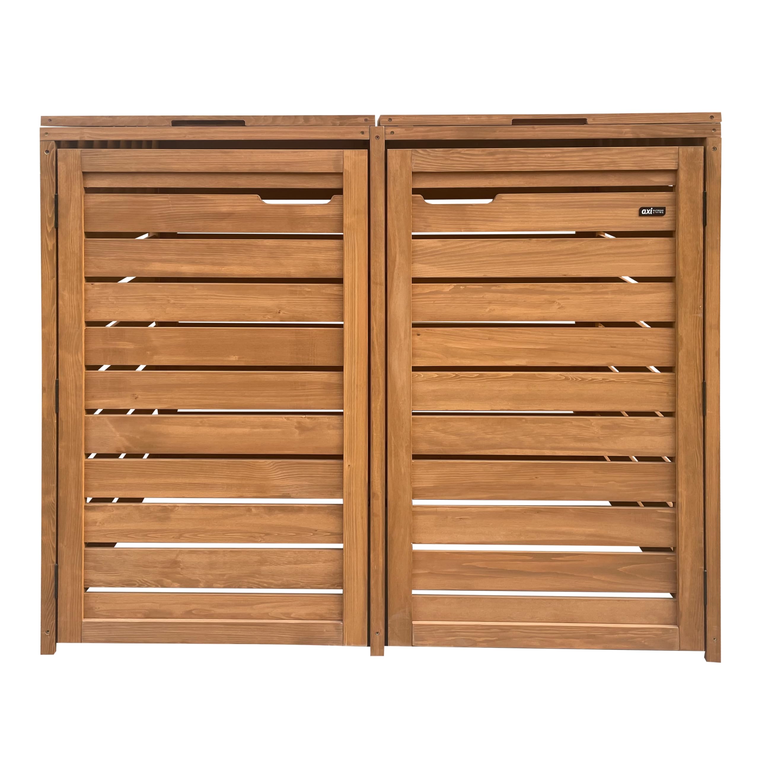 axi-classic-lex-m-lltonnenbox-holz-2-tonnen-braun-240l image 2