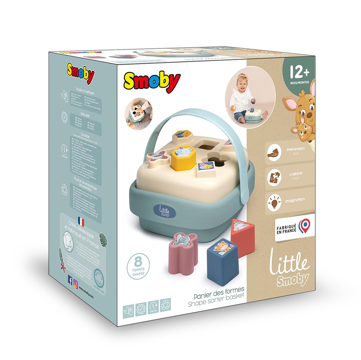 smoby-little-formen-tragekorb-steckspiel-8-bausteine-ab-12-monaten image 7