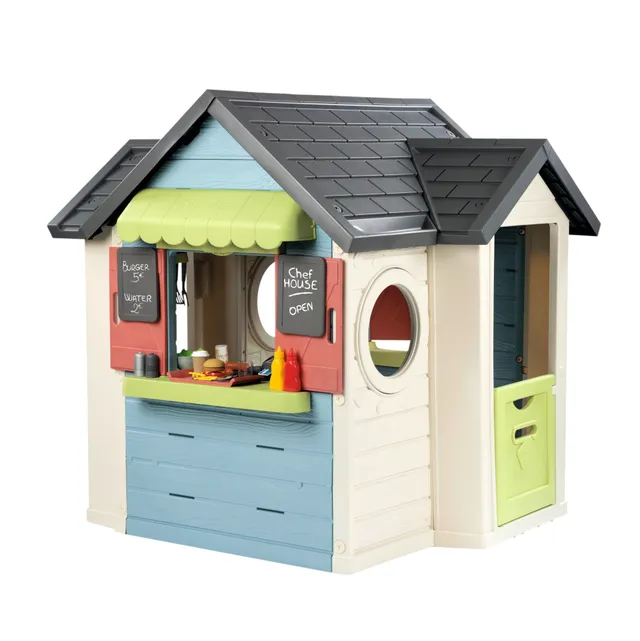 smoby-life-chef-spielhaus-recycled-gartenhaus-124x132x135-cm image 1
