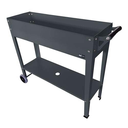 axi-hochbeet-metall-anthrazit-100-cm-mit-rollen-und-ablage image 7