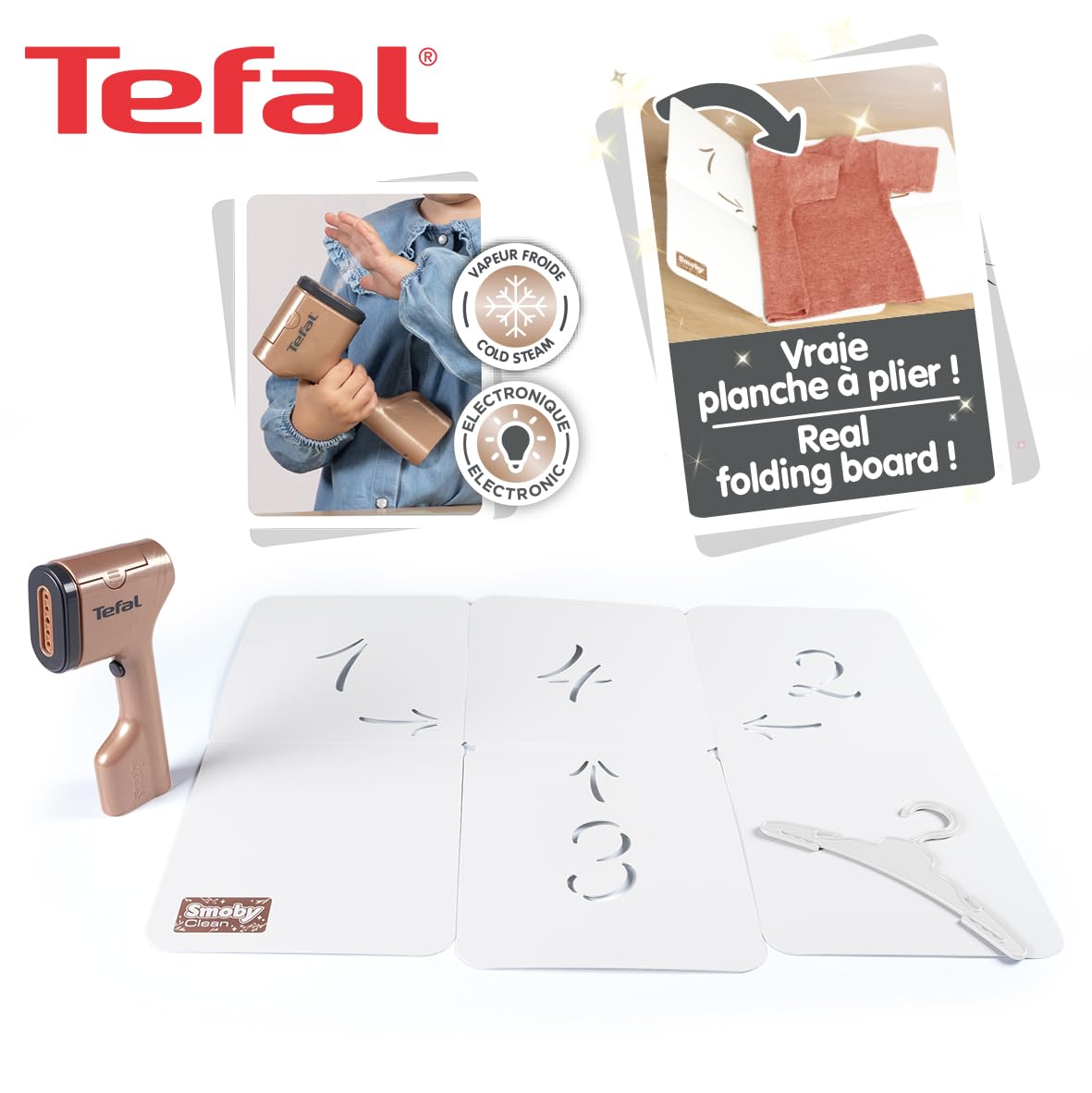smoby-tefal-steam-fold-b-gelset-mit-dampf-ab-3-jahren image 2