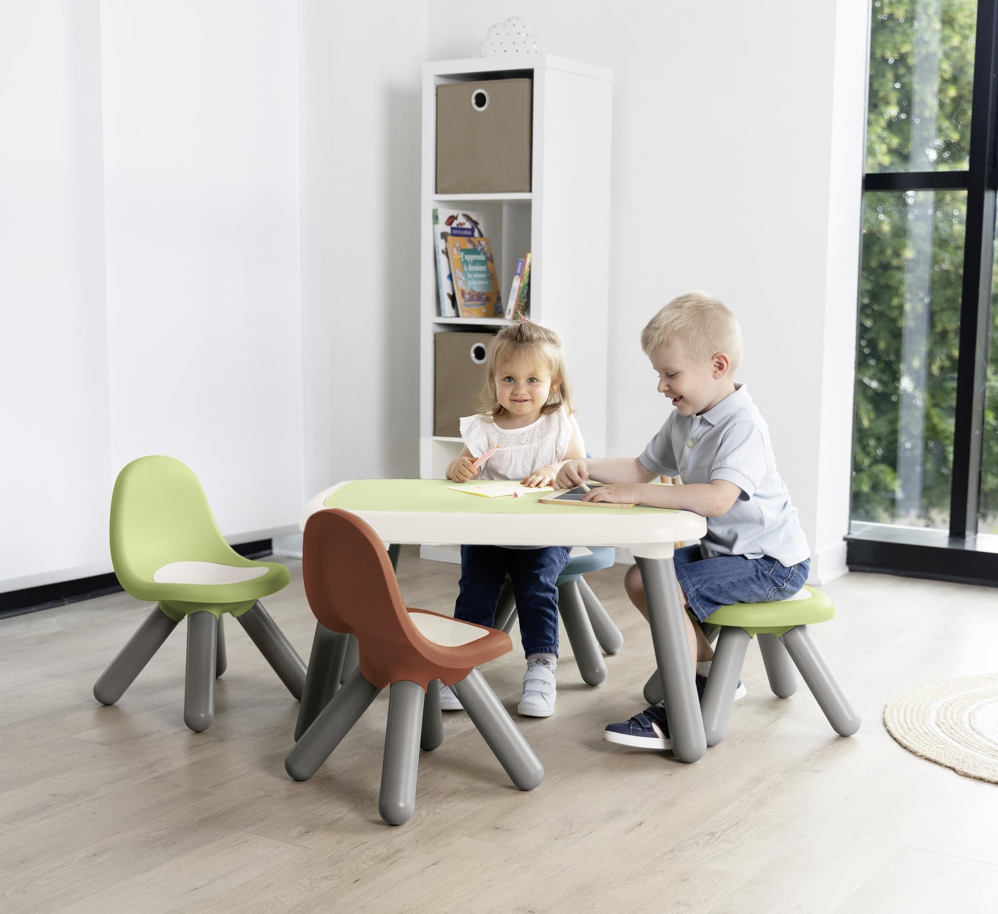 smoby-life-kinderstuhl-gr-n-kunststoff-ab-18-monaten image 7