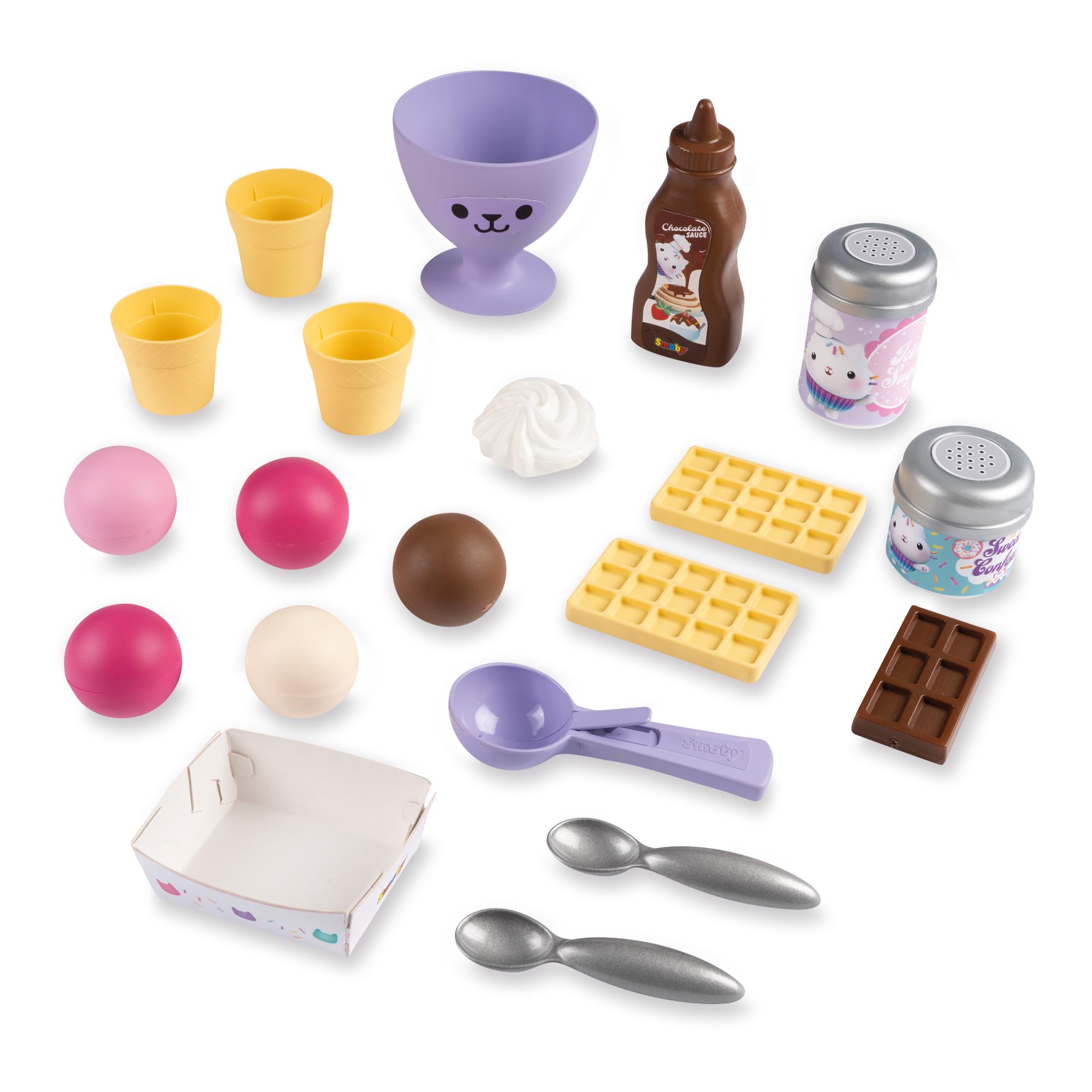 smoby-gabby-s-dollhouse-eisdiele-spiel-eisladen-20-teile-ab-3-j image 3