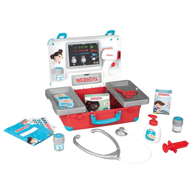 smoby-baby-care-arztkoffer-gro-doktorkoffer-mit-thermometer image 1