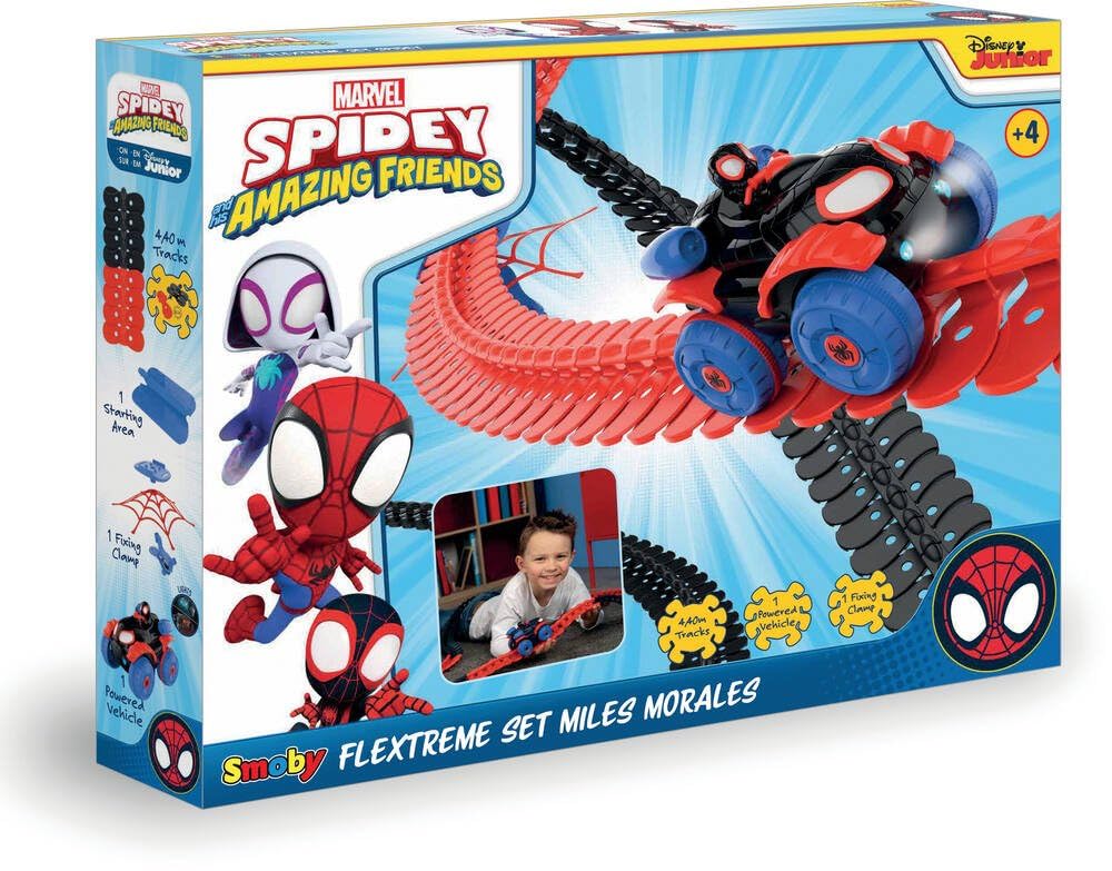 smoby-flextreme-spidey-spin-set-rennbahn-4-4m-ab-4-j image 1