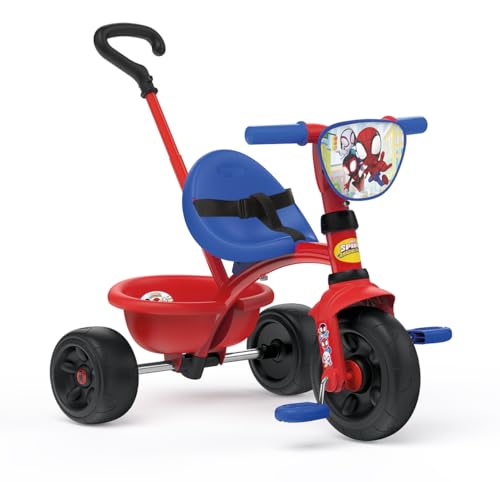 smoby-spidey-be-fun-dreirad-mit-schubstange-ab-15-monaten image 7