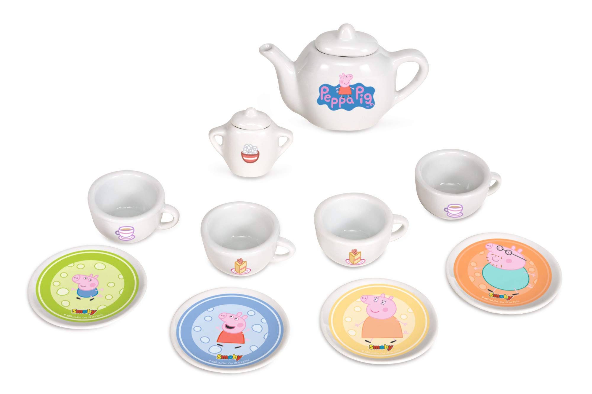smoby-peppa-pig-porzellan-service-10-tlg-spielgeschirr-set image 1