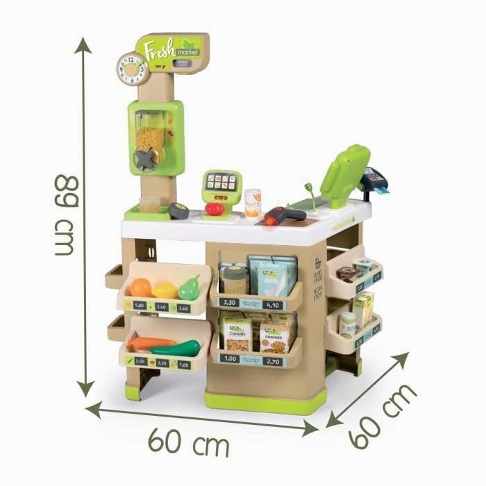 smoby-life-fresh-market-supermarkt-kaufmannsladen-mit-kasse image 6