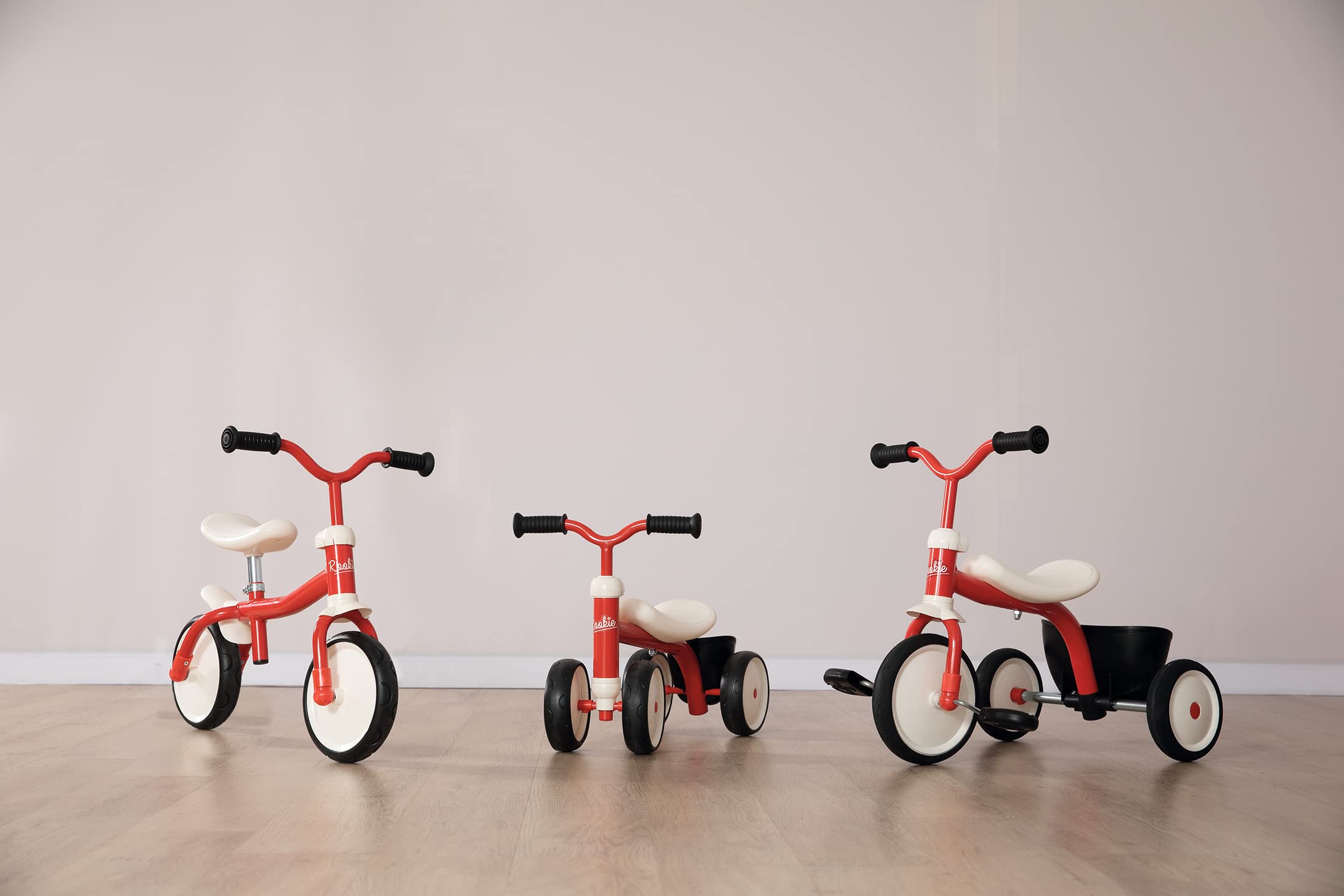 smoby-life-rookie-dreirad-rot-ab-2-jahren-metallrahmen image 3