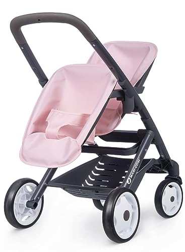 smoby-maxi-cosi-zwillings-puppenwagen-rosa-42cm-ab-3j image 7