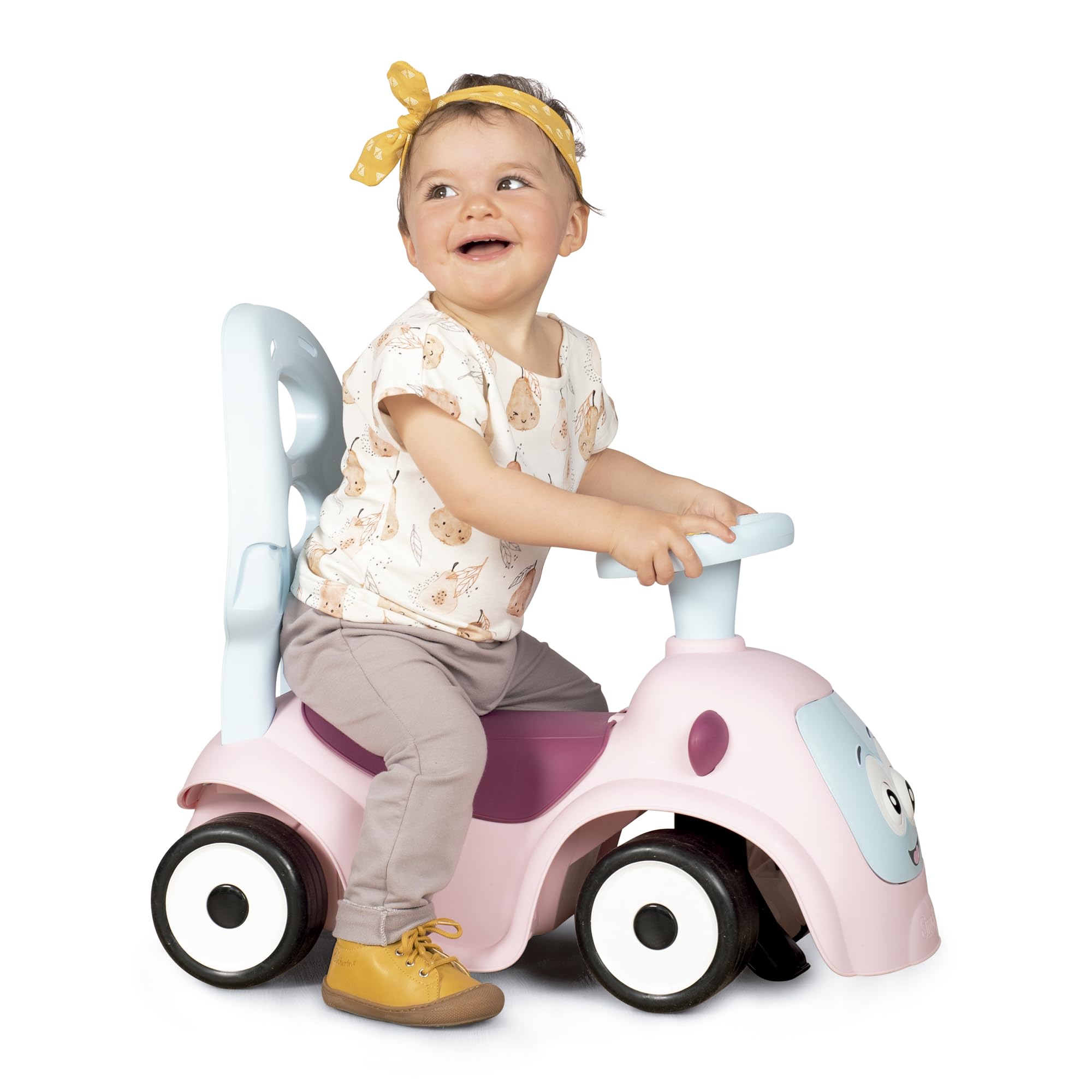 smoby-life-maestro-balade-rutscher-rosa-ab-6-monate-mit-schubstange image 8