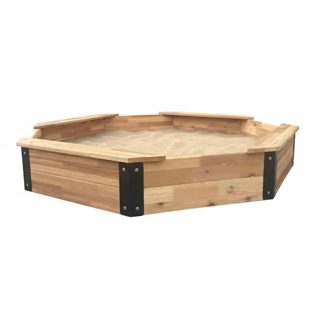 axi-onno-sandkasten-holz-199x199-cm-braun-anthrazit-abdeckung image 1