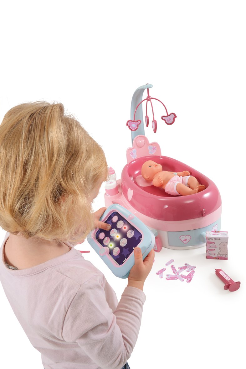 smoby-baby-nurse-puppenpflege-station-puppenstation-32-cm-puppe image 7