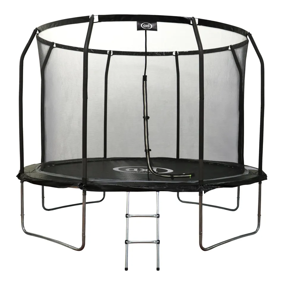 axi-houston-trampolin-rund-305-cm-mit-netz-schwarz image 1