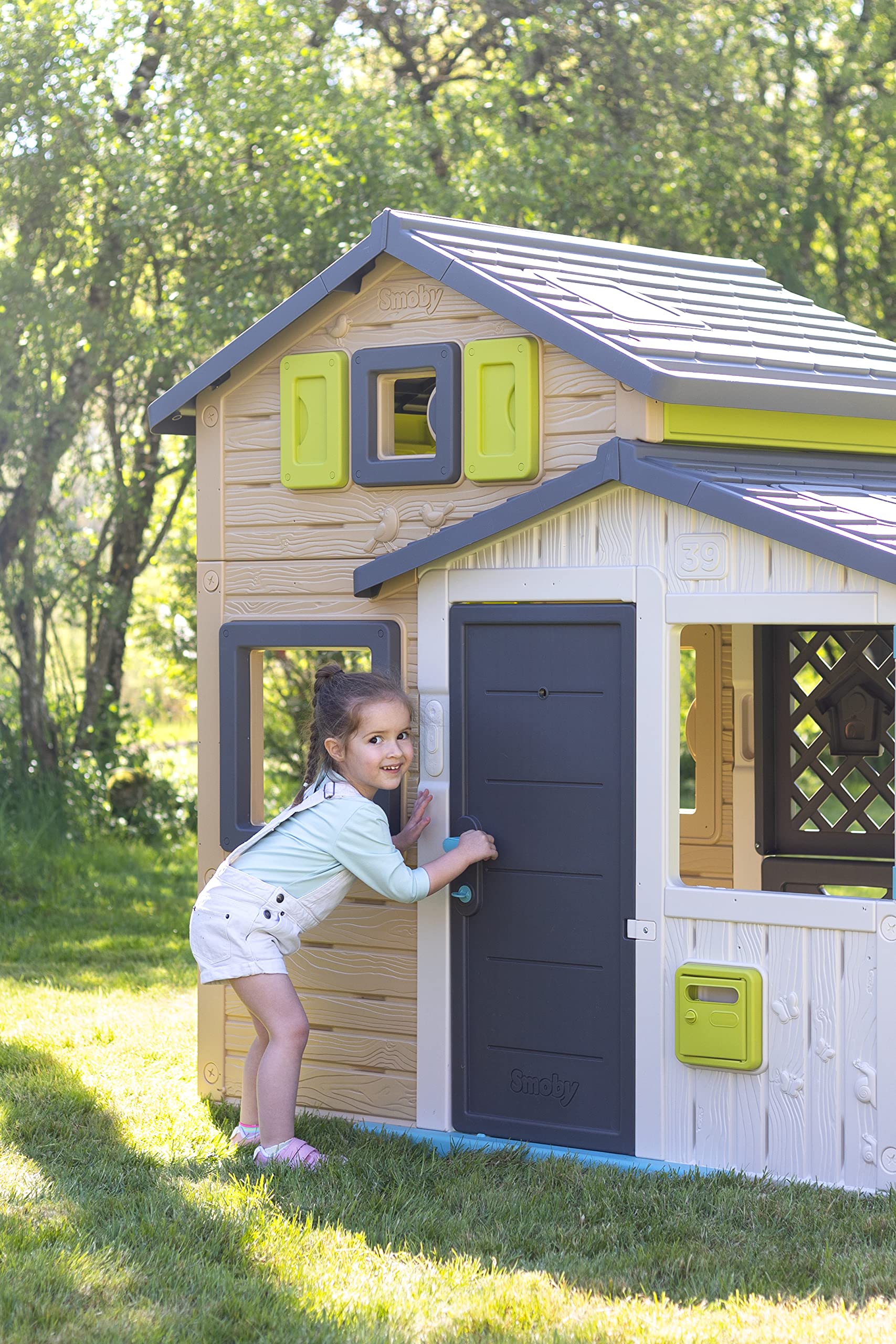 smoby-life-friends-haus-evo-gartenhaus-kunststoff-mit-briefkasten image 6