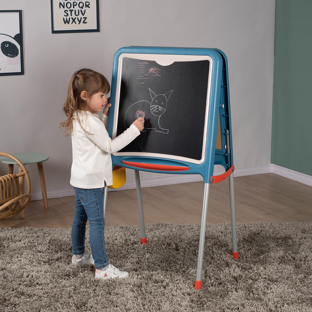 smoby-life-tubentafel-standtafel-doppelseitig-mit-80-teilen-ab-3-j image 5