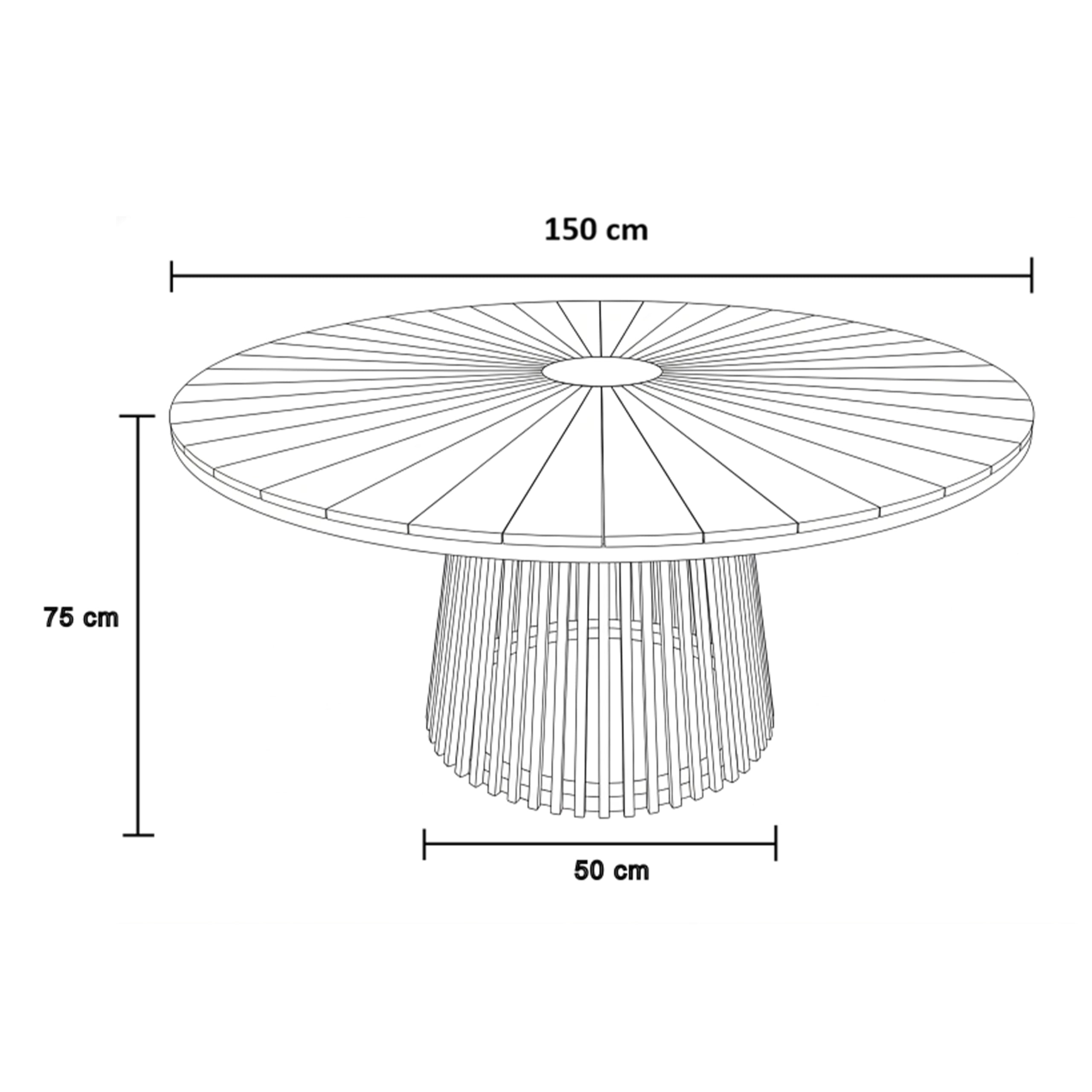 axi-hani-gartentisch-rund-teak-150-cm-6-personen image 3