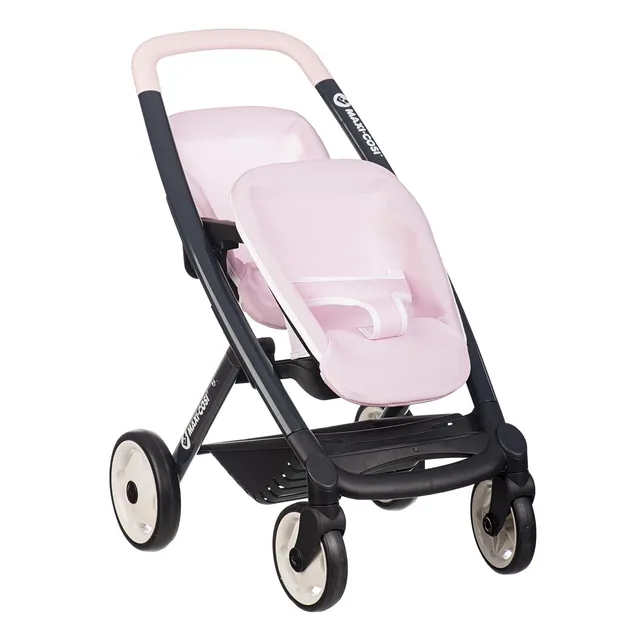 smoby-maxi-cosi-zwillings-puppenwagen-f-r-2-puppen-bis-42-cm image 1