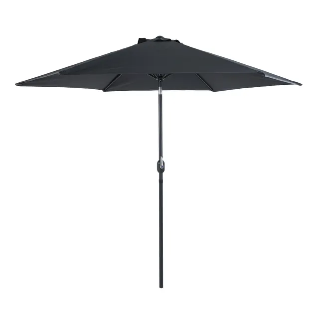 axi-classic-noor-mittelstockschirm-300-cm-grau image 1