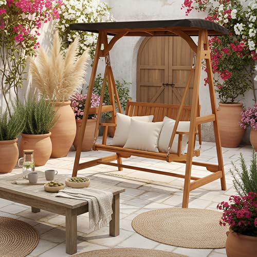 axi-kari-hollywoodschaukel-teak-1-person-mit-sonnendach image 8